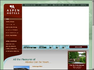 Web site www.aspenhotelsak.com, Aspen Hotel