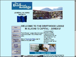Web site www.driftwoodalaska.com, Driftwood Hotel