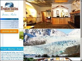 Web site www.frontiersuites.com, Frontier Suites Hotel In Juneau