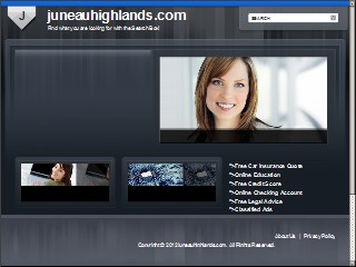 Web site www.juneauhighlands.com, Highlands Vacation Rentals