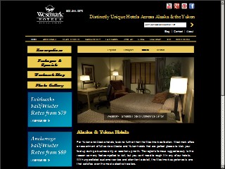 Web site www.westmarkhotels.com, Westmark Baranof